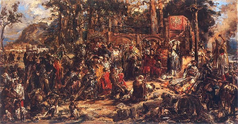 Jan Matejko Chrzest Litwy